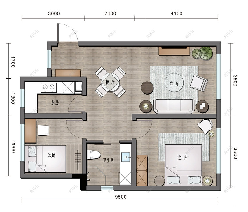 峨眉时光D26户型