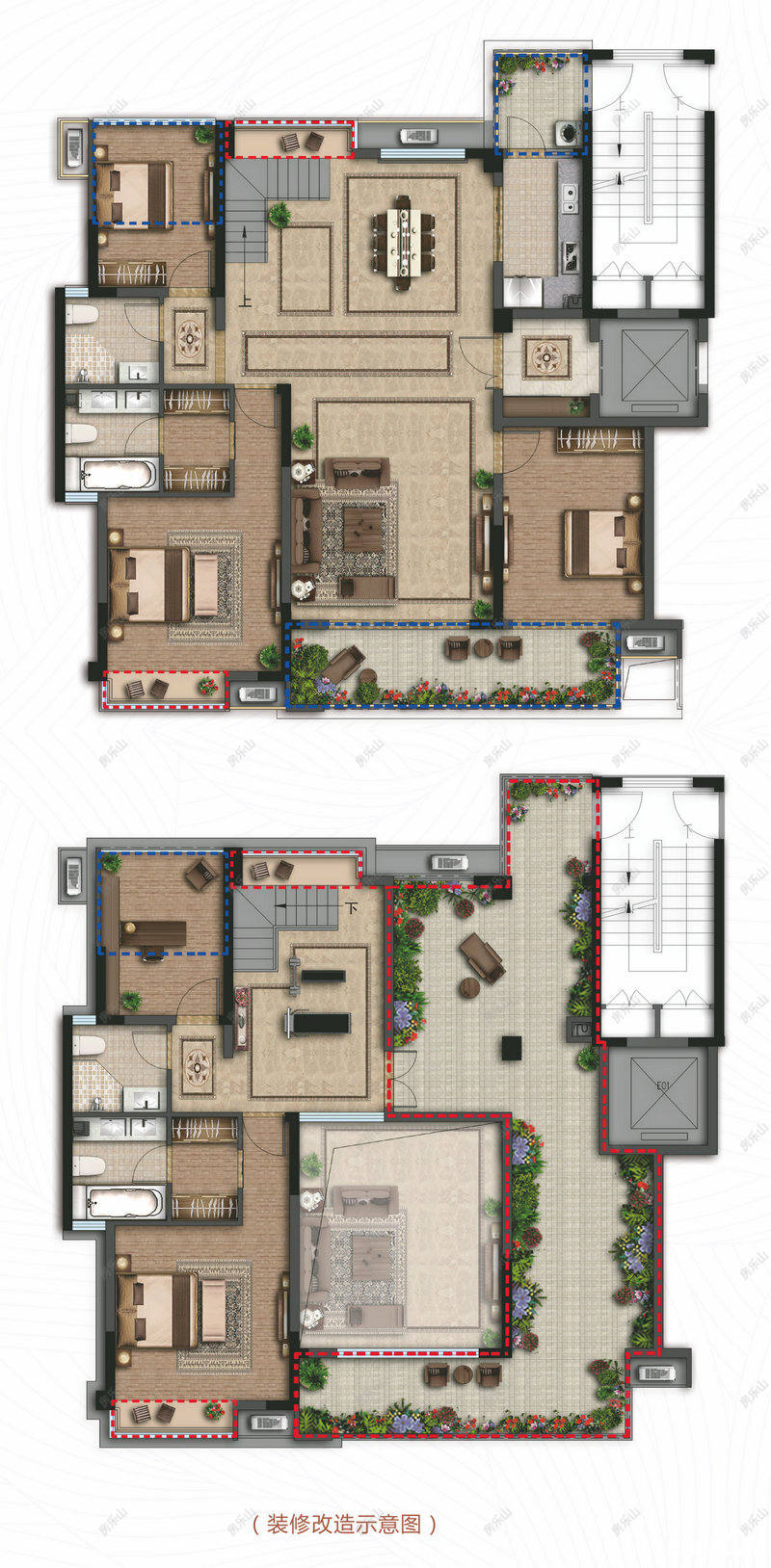 乐山万达广场D1户型
