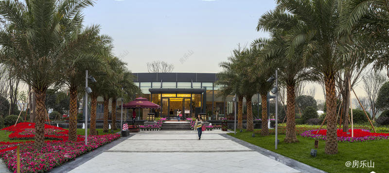 嘉州春天实景图