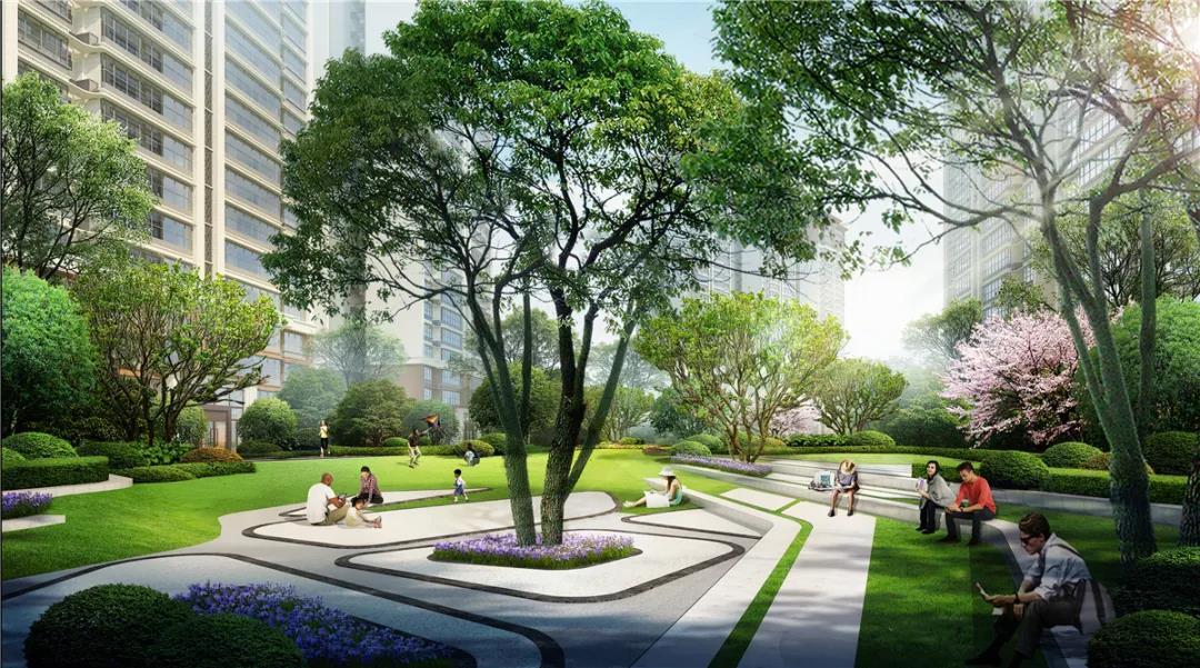 繁花里景观效果图