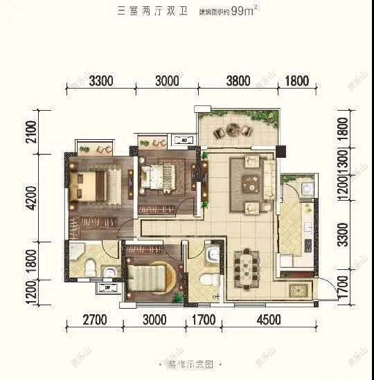 中央公园8期户型