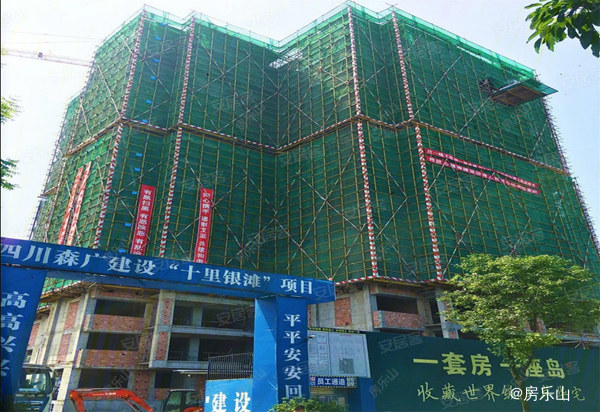 十里银滩实景图