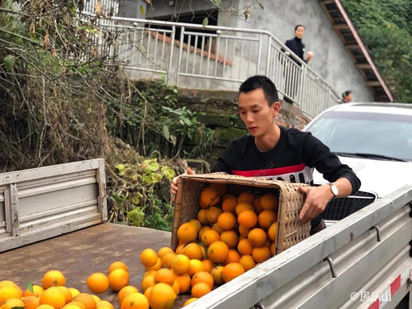 乐山滨江花园城公益助农