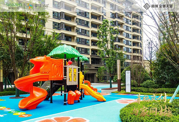 峨眉新城金樾天玺实景图