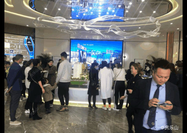 乐山阳光玖著开盘现场图
