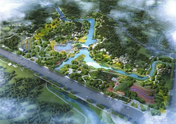 九百洞湿地公园效果图