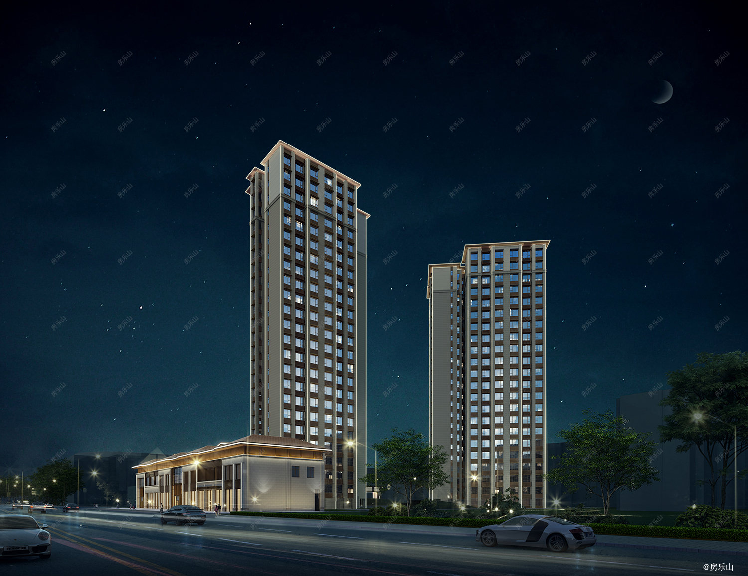 领丰一品学府效果图