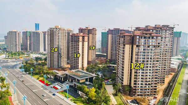 邦泰滨河湾2，1，3，12号楼实景图
