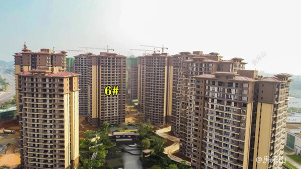邦泰滨河湾6号楼实景图