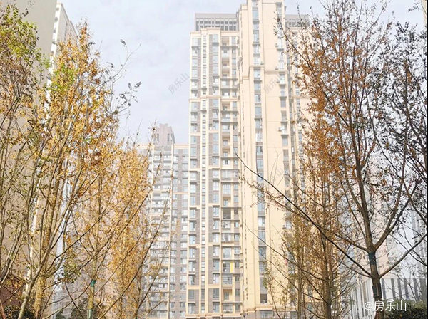 佳乐江屿城一期园林实景图