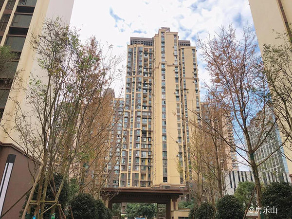 佳乐江屿城一期园林实景图