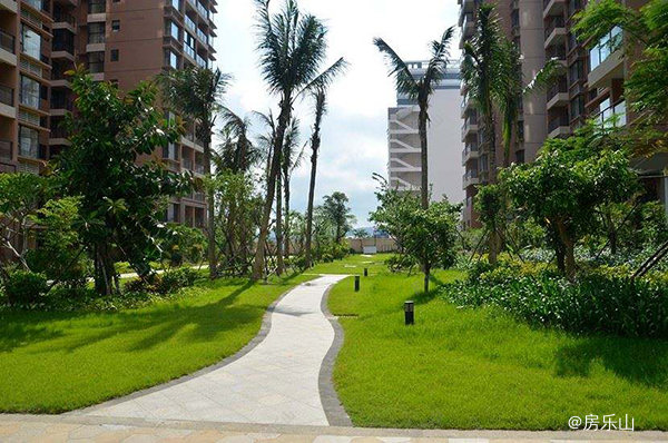 小区绿化示意图