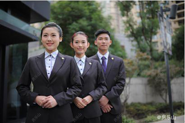 小区物业示意图