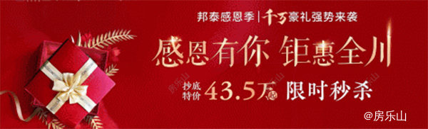 邦泰滨河湾双11活动图
