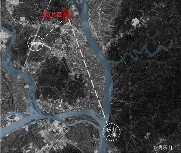 通江片区示意图