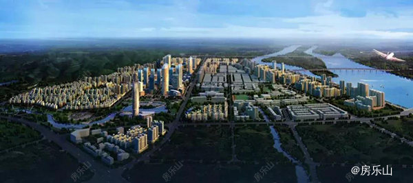 乐山通江片区效果图