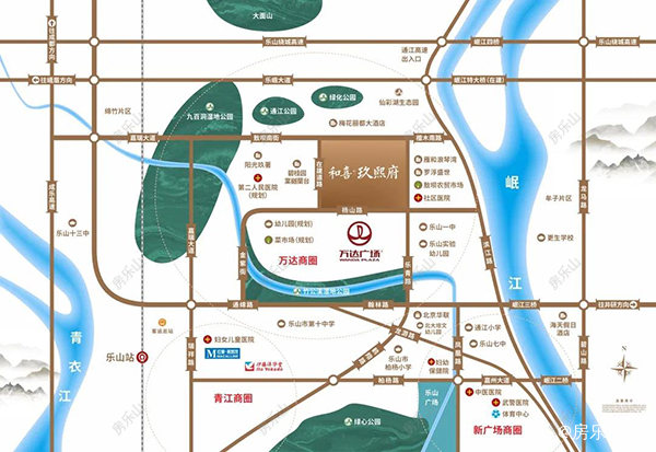和喜玖熙府区位示意图