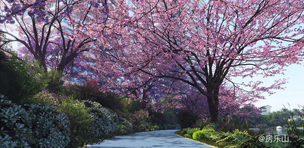 佛光湖海棠别院温泉度假小镇效果图