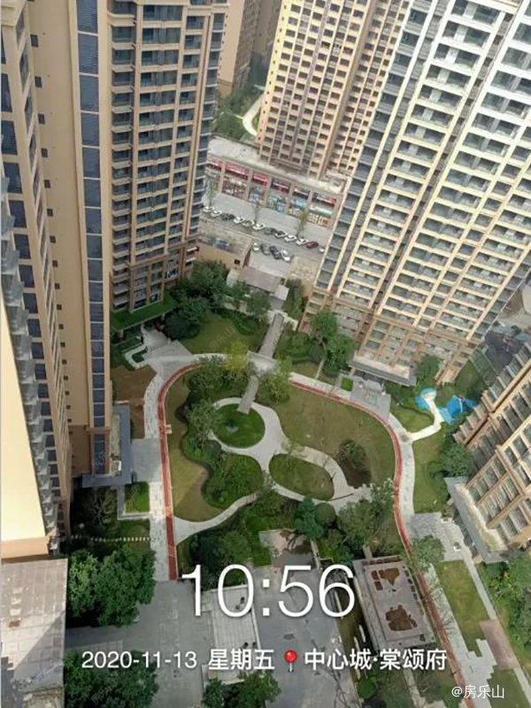 中心城五期中庭实景图