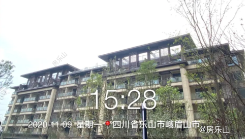 峨眉见山府实景图