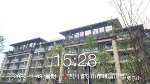 峨眉见山府实景图