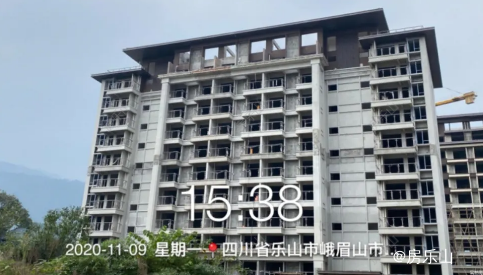 峨眉见山府实景图