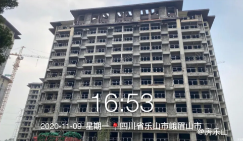 峨眉悦山府实景图
