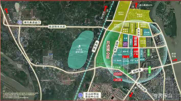 和喜玖熙府位置卫星图