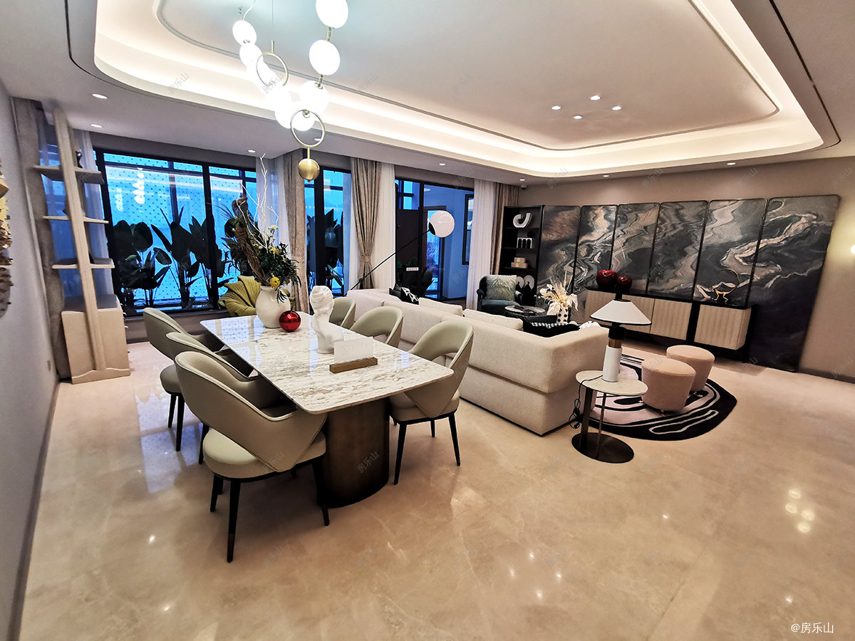 滨江花园城102样板间实景图