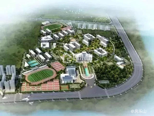 乐山苏稽大学城效果图