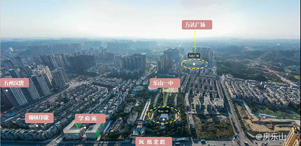 万达周围示意图