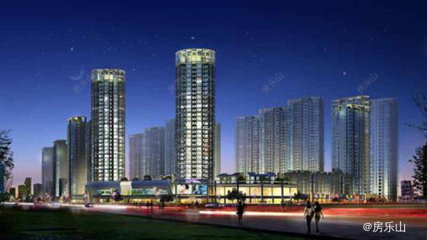 乐山莱佛士帝景效果图