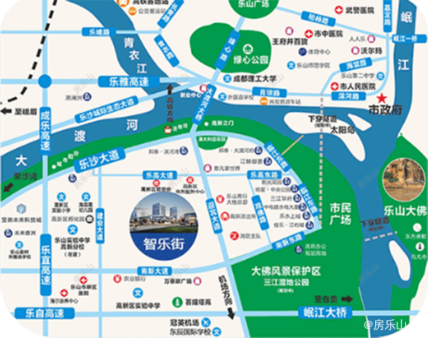 高新创智谷区位图