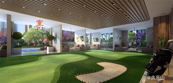 乐山阳光玖著架空层意境图