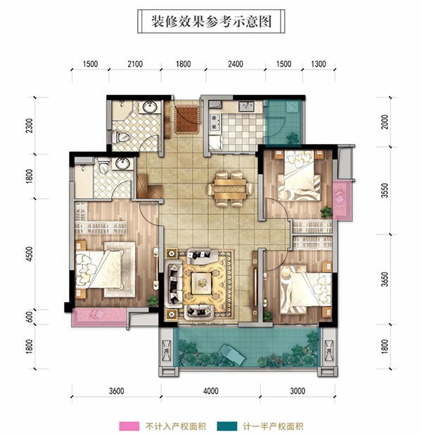 雍禾府户型图