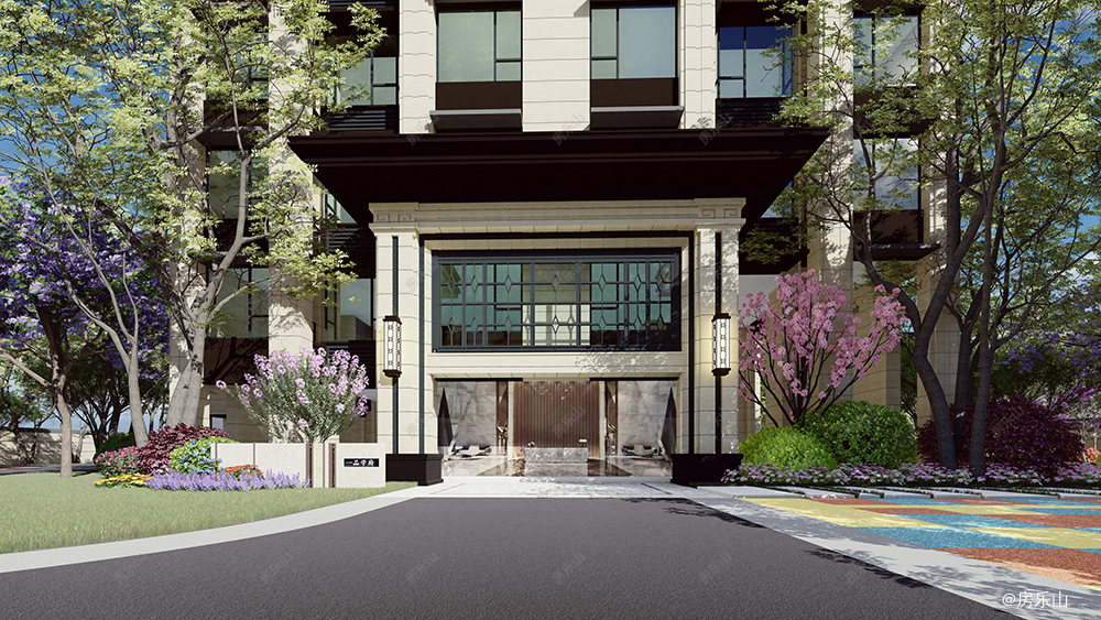 一品学府景观效果图