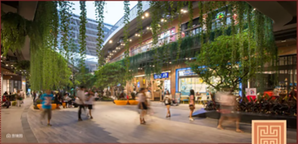 城市商圈示意图