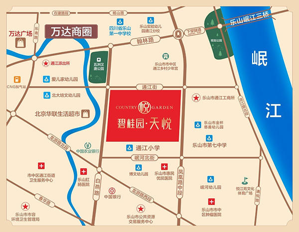 碧桂园天悦区位图