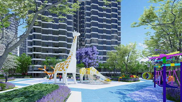 滨江花园城效果图 滨江花园城效果图