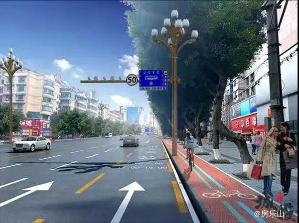 嘉定路道路综合改造工程效果图