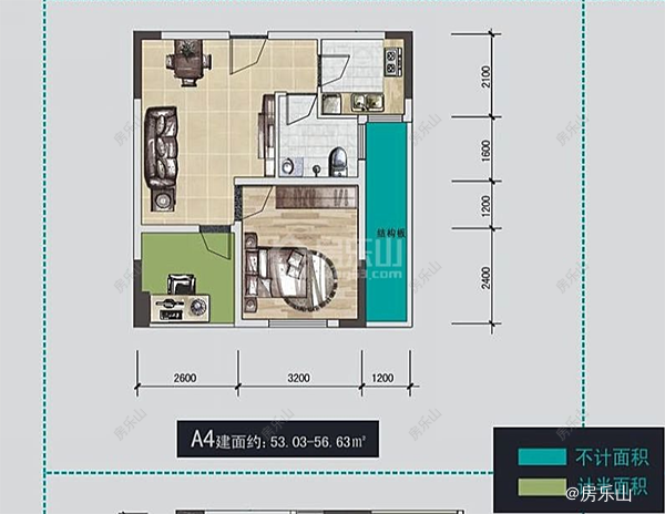 城际御风庭户型图