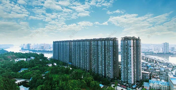 邦泰嘉州长卷天玺实景图