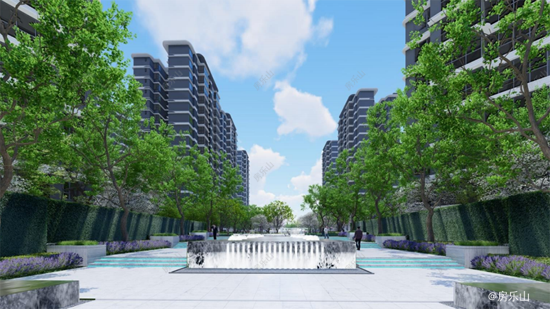滨江花园城效果图