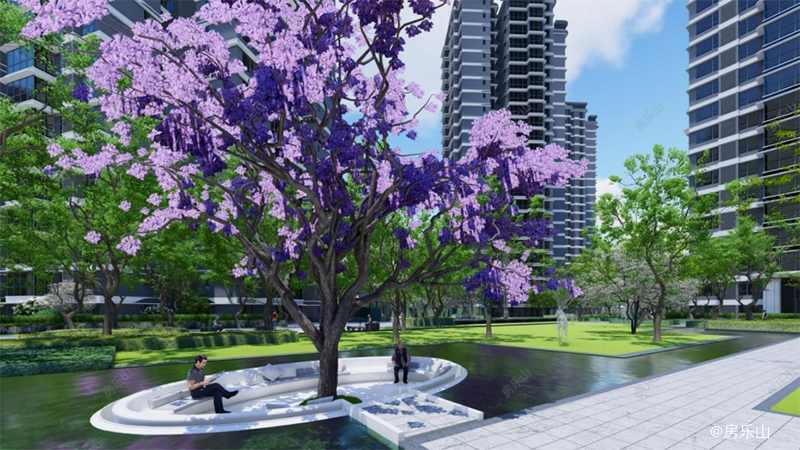 滨江花园城效果图