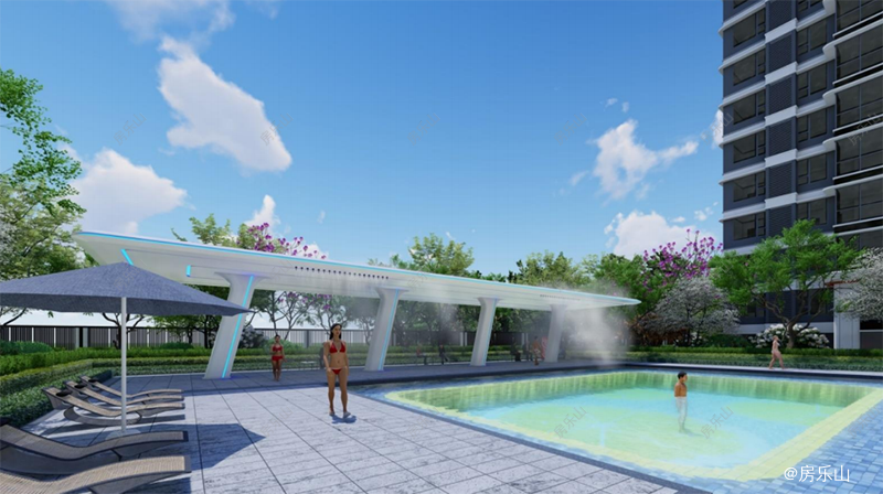 滨江花园城效果图