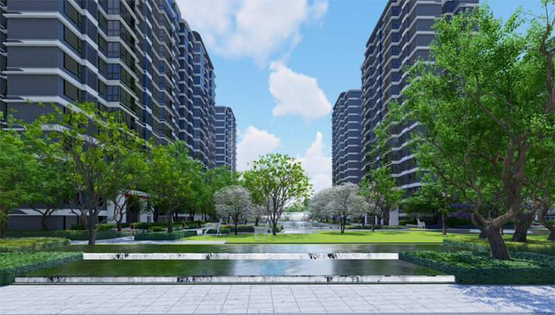 滨江花园城实景图拍摄-乐山楼盘实景图_乐山房产网_嘉州房产网-乐山房