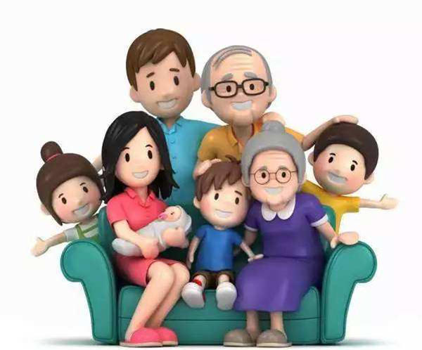 亲戚示意图
