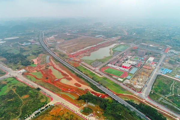 小铜河生态修复工程实景图