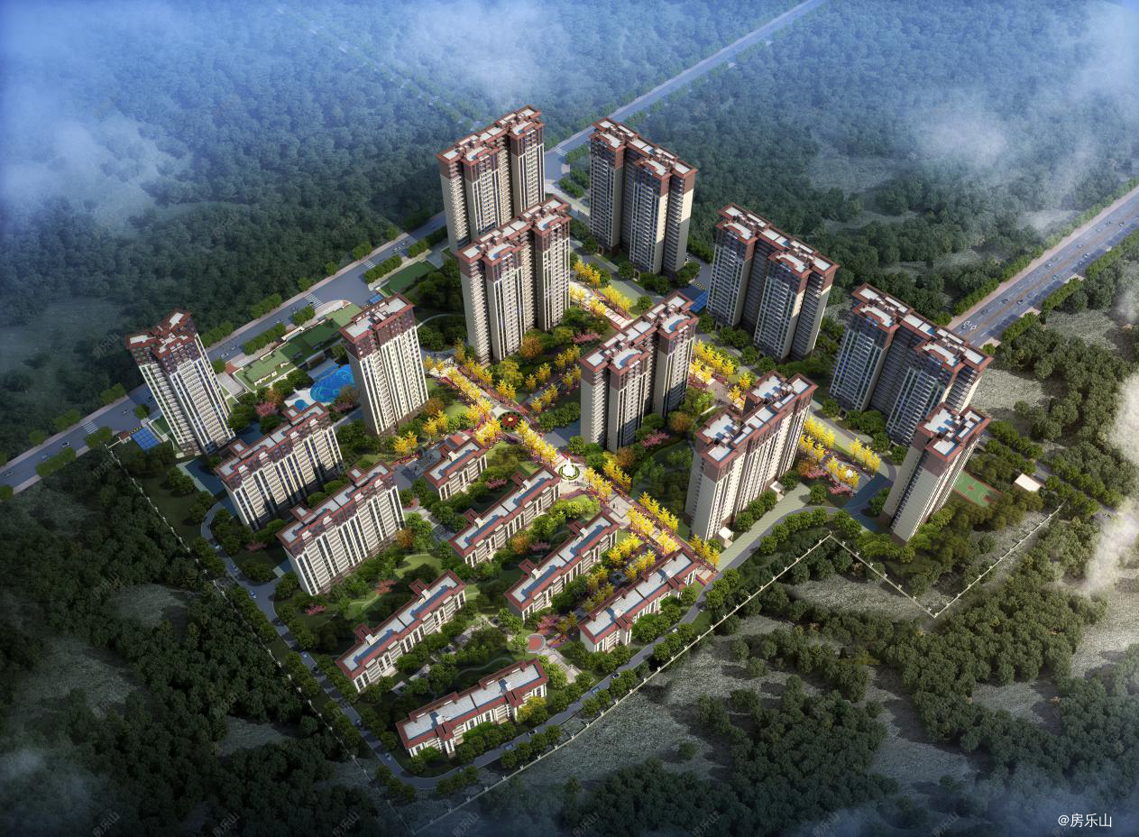 楼栋效果图 楼栋效果图