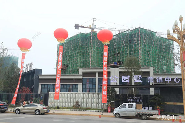 领丰公园墅实景图